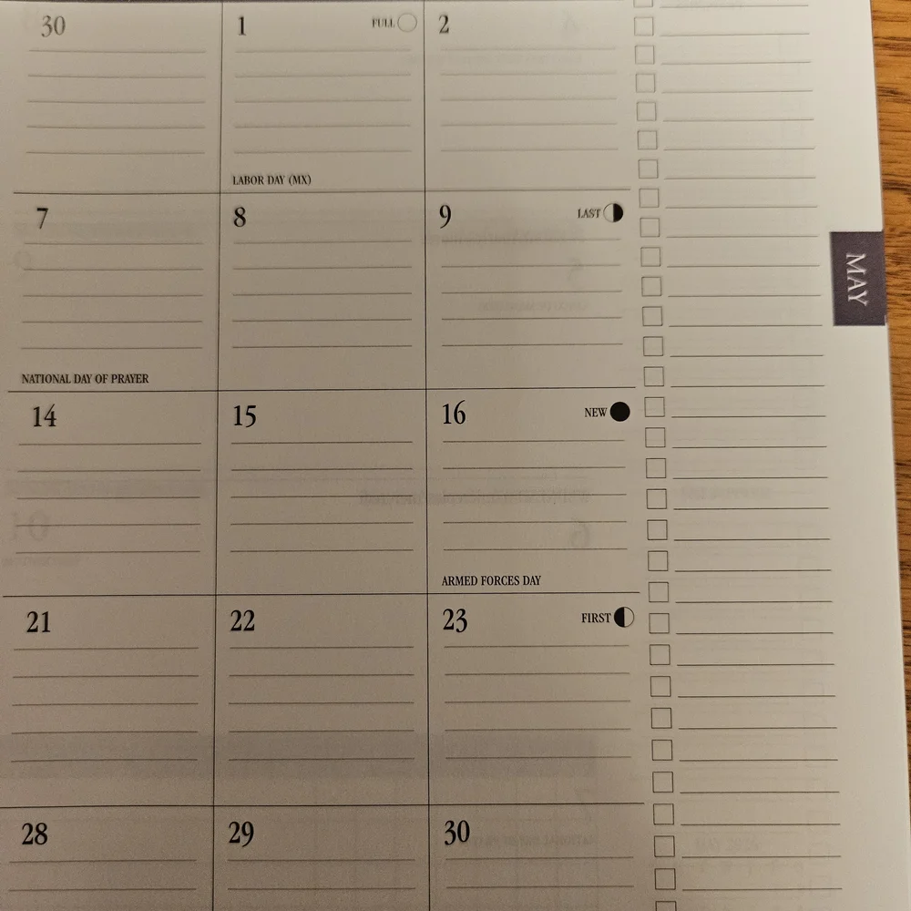 2026 Pink Lemon Spiral Planner - Paper Trail